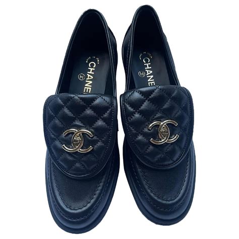 mocassin chanel femme|chanel moccasins shoes.